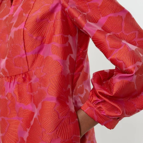 Tuckernuck Red Fil Coupe Palmerston Dress - Picture 4 of 6